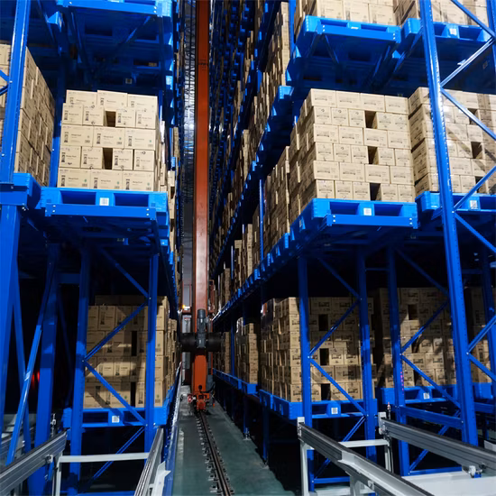 Professional Manufacturer Automatic System Smart Racking Shelving Warehouse Storage Asrs