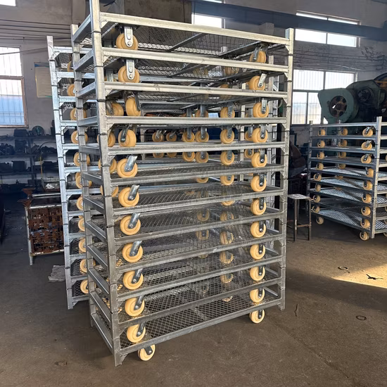 China′s Leading Supplier of Danish Trolleys with Plywood Shelf, Ideal for Garden Centers
