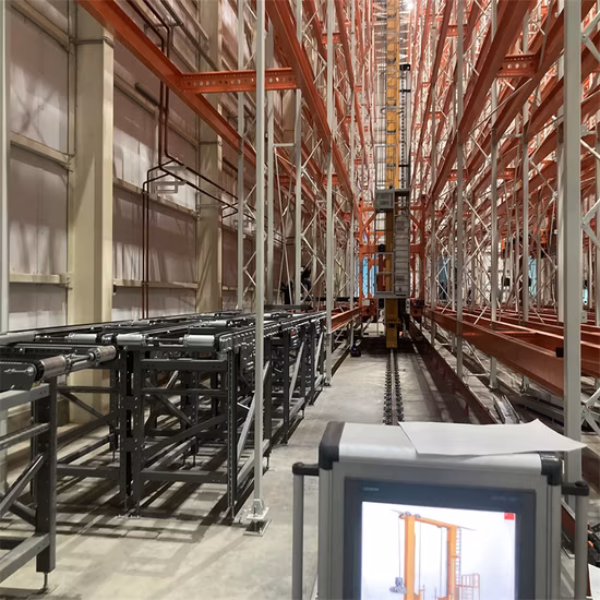 Professional Manufacturer Automatic System Smart Racking Shelving Warehouse Storage Asrs